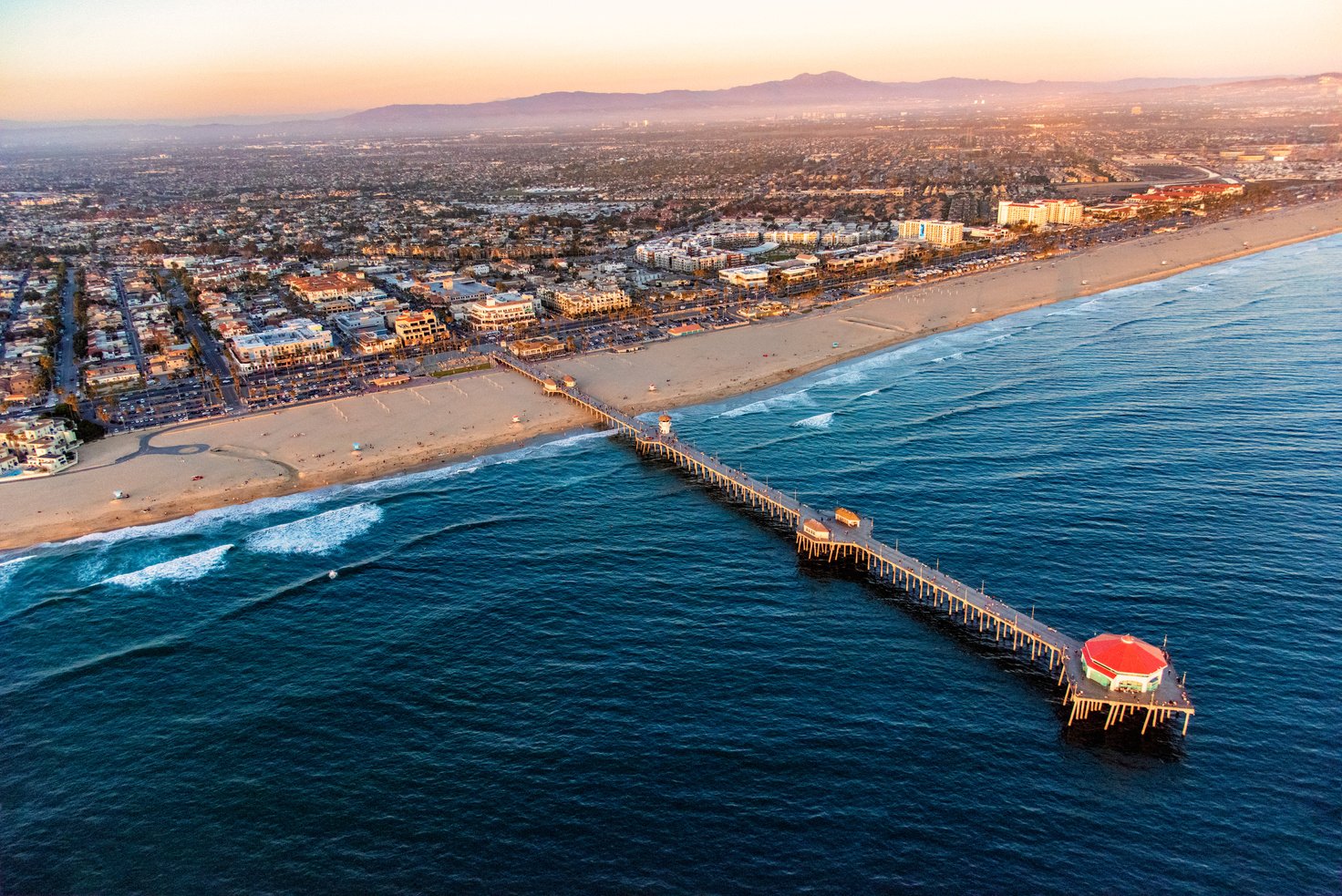 Huntington Beach California Aerial